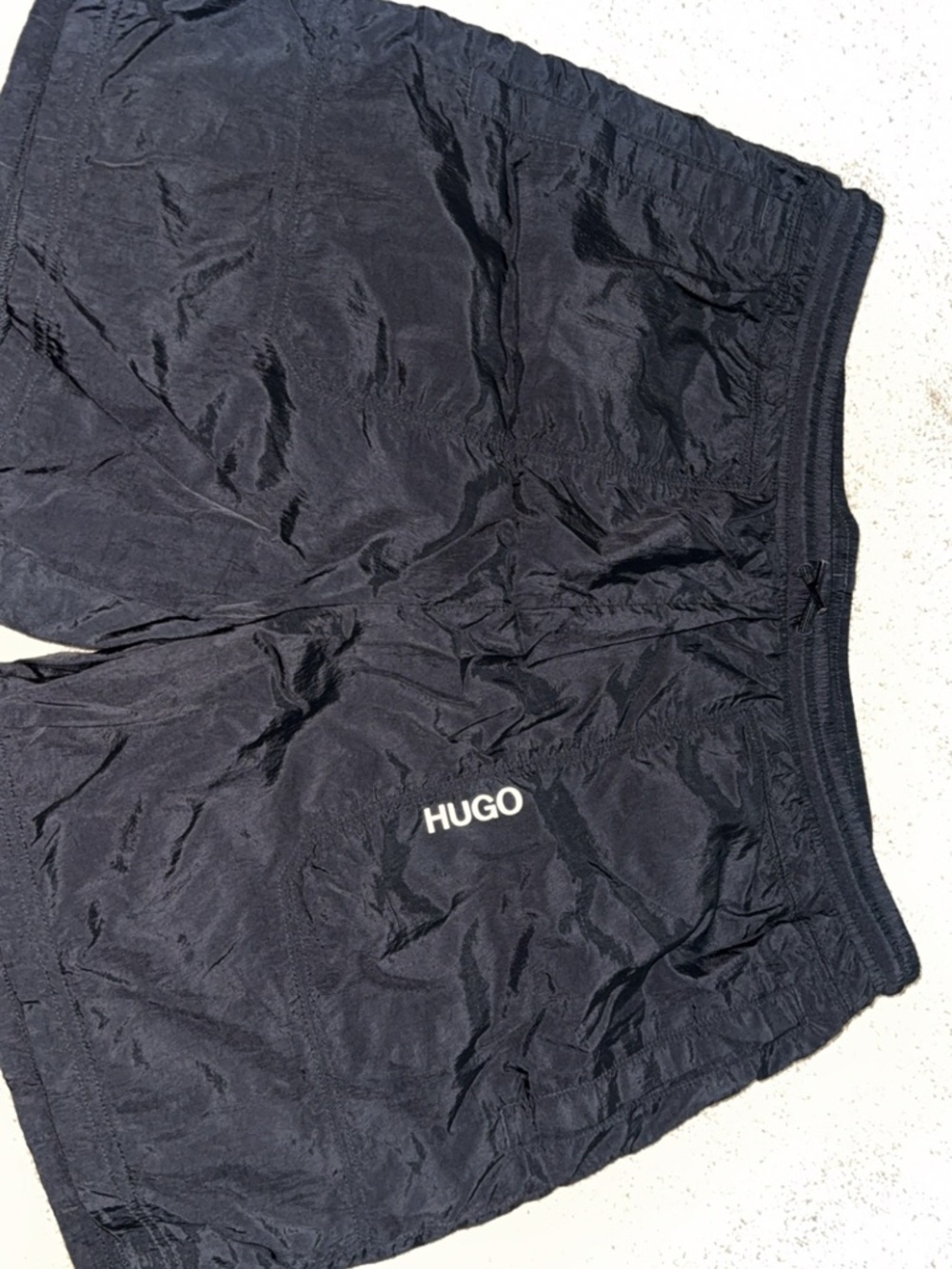 HUGO Men's Athletic Shorts in Black